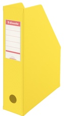 Stojan na spisy Economy - žlutý / hřbet 70 mm