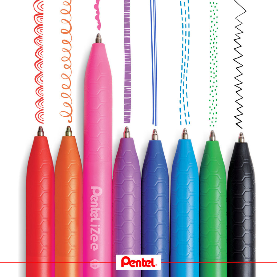 Kuličkové pero Pentel IZEE - černá
