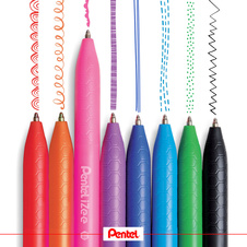 Kuličkové pero Pentel IZEE - černá
