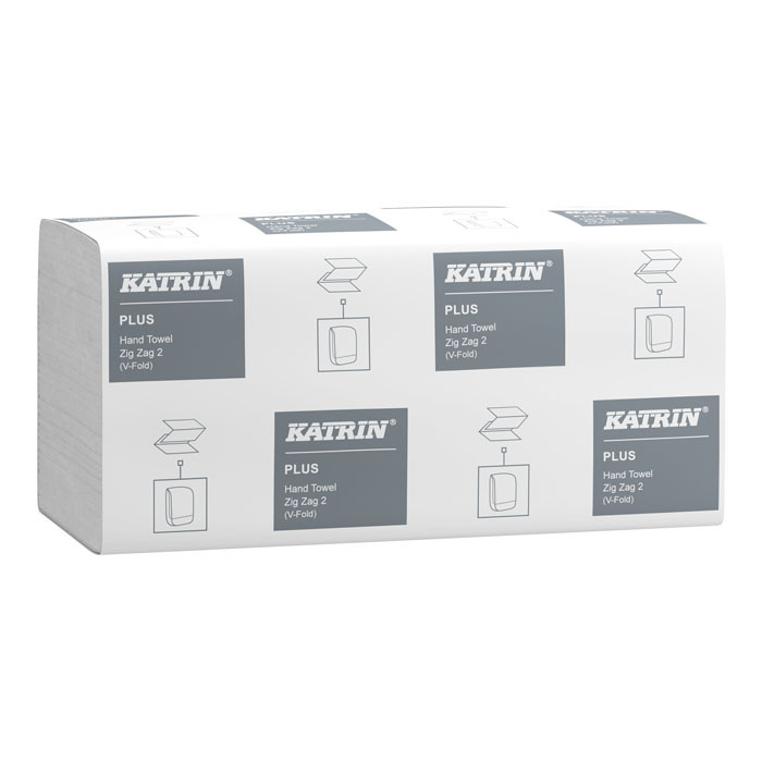 Papírové ručníky skládané Z-Z Katrin Handy Pack bílé / 3104 ks