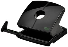 Kancelářský děrovač Novus B 220 Re+new / černá - 20 listů