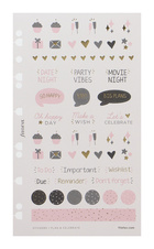 Náplň Multi Filofax Confetti osobní A5 / samolepky