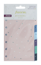 Rozřazovač Filofax Garden kapesní / 6 záložek