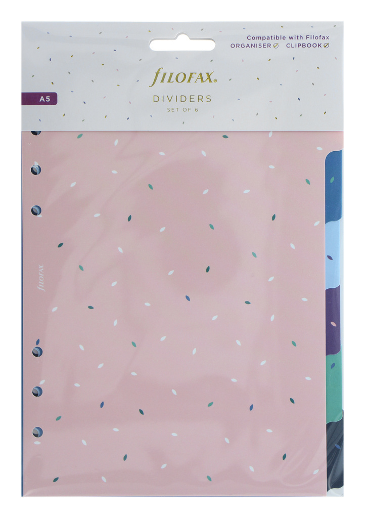 Rozřazovač Filofax Garden A5 / 6 záložek