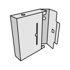 Archivní box Emba A4 - hřbet 7,5 cm / modrá