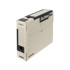 Archivní box Emba A4 hřbet 7,5 cm /  černá