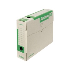 Archivní box Emba A4 hřbet 7,5 cm /  zelená