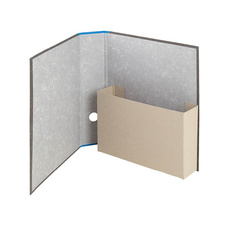 Pořadač archivní Emba A4 papírový /  8 cm /  modrá