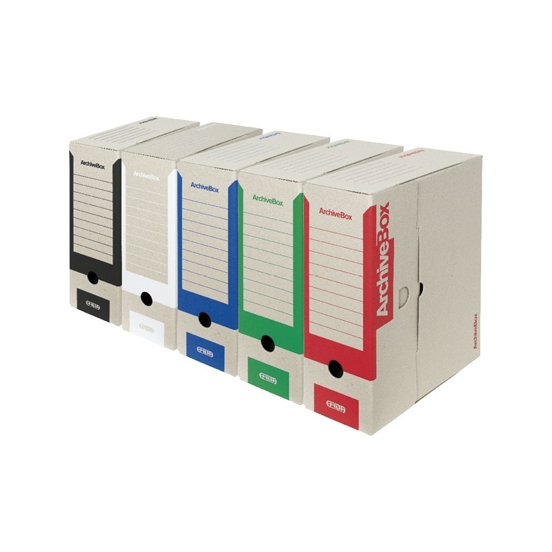 Archivní box Emba A4 - hřbet 11 cm / černá