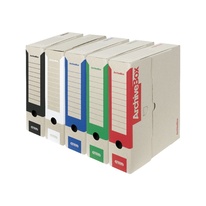 Archivní box Emba A4 hřbet 7,5 cm /  červená
