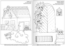Omalovánky A4 - grafomotorické cvičení Pohádky