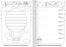 Grafomotorická cvičení A4 - Pro šikovné děti