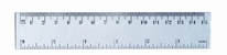 Pravítko 15 cm - transparentní