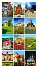 Kalendář nástěnný - Krásy Moravy a Slezska / BNF7