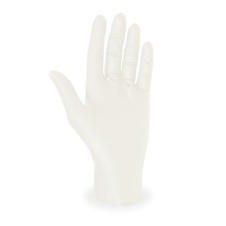 Ochranné rukavice latexové - nepudrované / velikost M / 100 ks