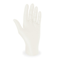 Ochranné rukavice latexové - nepudrované / velikost L / 100 ks