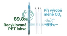 Kuličkové pero CONCORDE EcoPen 0,5mm - mix