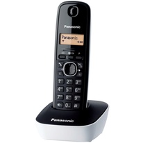 Telefon Panasonic KX TG1611FXW DECT - černý