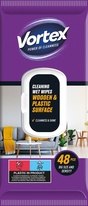 Vlhčené ubrousky VORTEX - na dřevěné povrchy / 48 ks