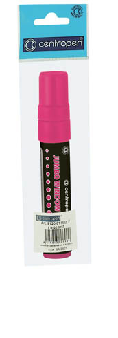 Značkovač Centropen 9120 JUMBO WINDOW - FLUO růžová