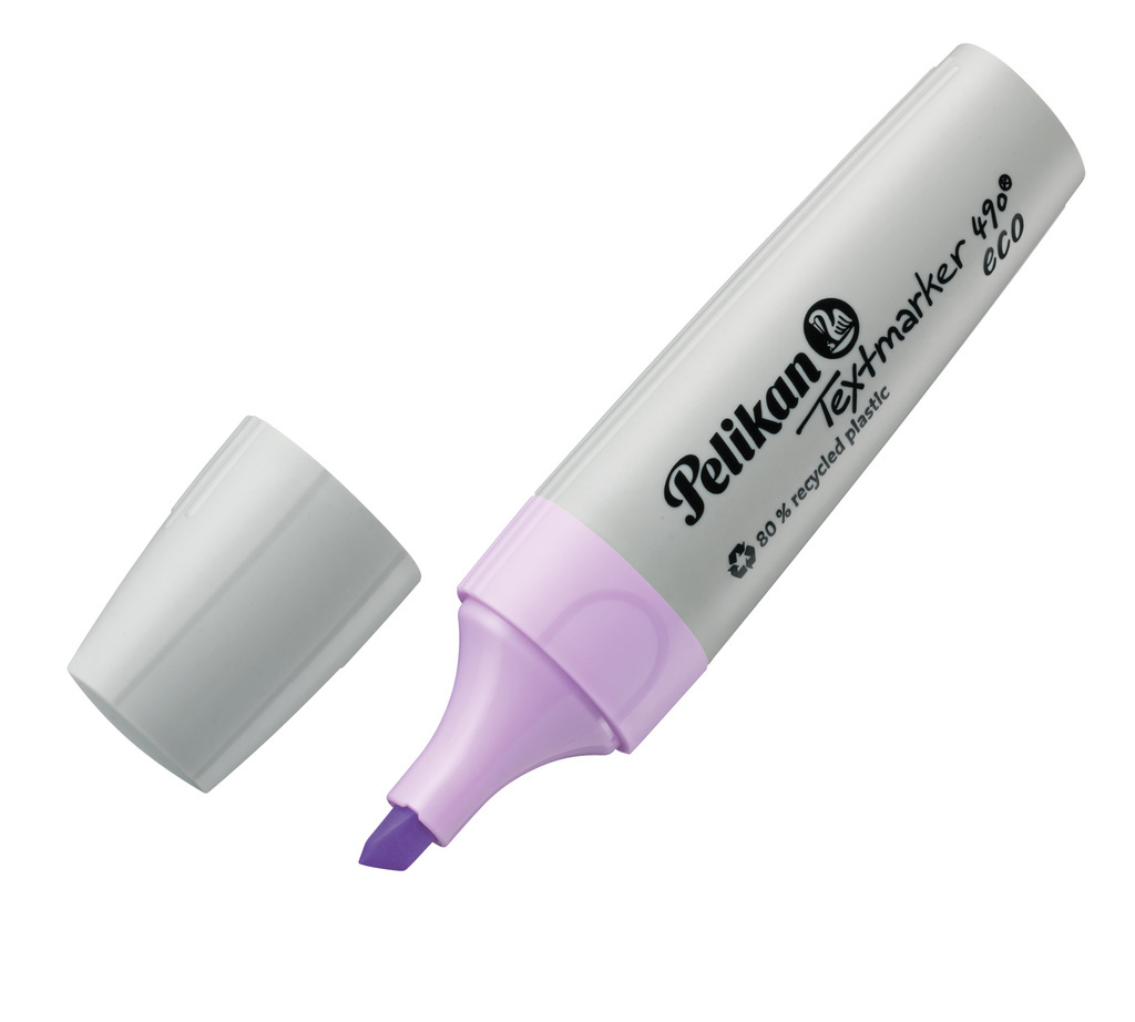 Zvýrazňovač Pelikan 490 ECO PASTEL / fialová