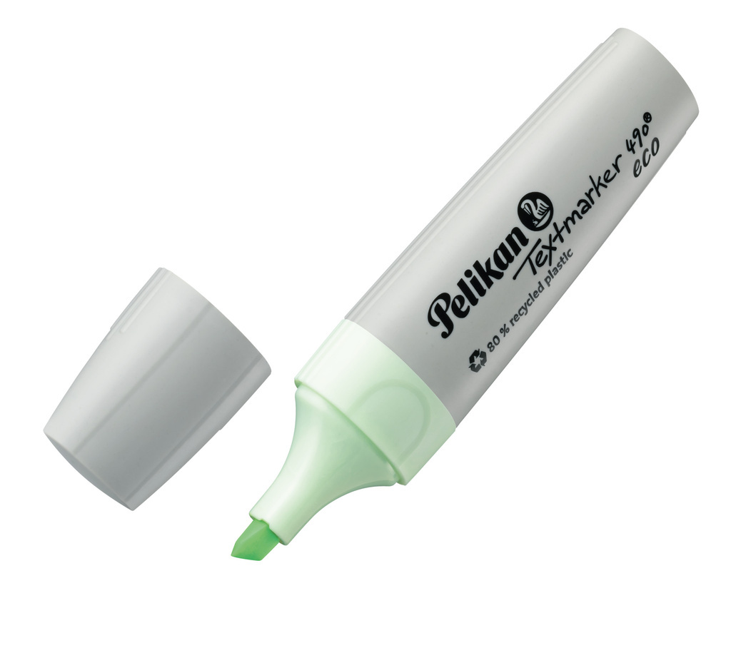 Zvýrazňovač Pelikan 490 ECO PASTEL / zelená