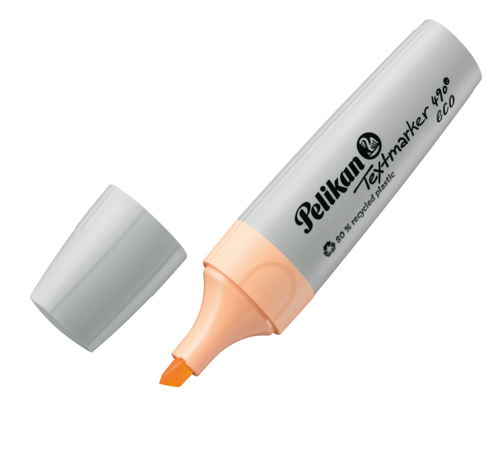Zvýrazňovač Pelikan 490 ECO PASTEL / oranžová
