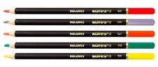 Pastelky Kores Kolores plechový box trojhranné / 50 barev