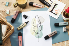 Zvýrazňovač STABILO® BOSS ORIGINAL NatureCOLORS / sada 4 ks