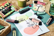 Zvýrazňovač STABILO® BOSS ORIGINAL NatureCOLORS / sada 6 ks