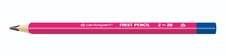 Tužka Centropen 9512 trojhranná Jumbo First pencil - HB / barevný mix