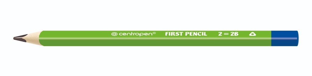 Tužka Centropen 9512 trojhranná Jumbo First pencil - HB / barevný mix