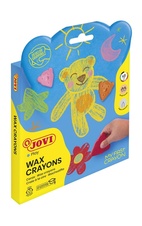 Voskové pastelky JOVI trojúhelníkové - 8 ks