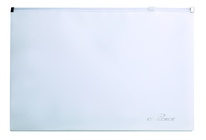 Spisové desky na zip CONCORDE - A4 / bílá