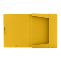 Box na spisy A4 VERDE s gumou - horčice