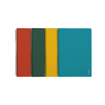 Blok kroužkový VERDE - A5 / linka / mix barev