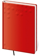 Diář VARIO - A5 / denní / red