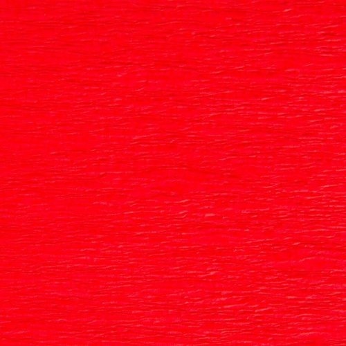 Krepový papír - role / 50 x 200 cm / červená