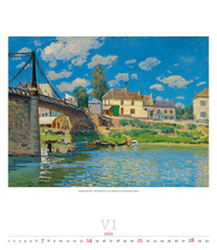 Kalendář nástěnný Exclusive Edition - Impressionism / N255