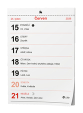 Kalendář trhací Senior II. / BNA1