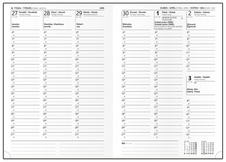 Diář VIVELLA - A4 / týdenní / modrá