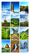 Kalendář nástěnný Hory Čech a Moravy / BNG5