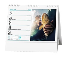 Kalendář stolní obrázkový Rybářský / BSC6