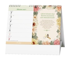 Kalendář stolní obrázkový Domácí lékárna / BSE8