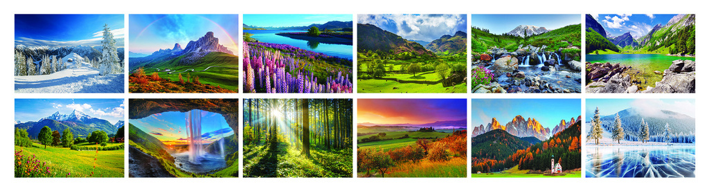 Kalendář nástěnný Toulky přírodou / BNG1