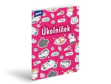 Úkolníčky - A5 / mix motivů zvířátka pro holky