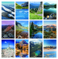 Kalendář nástěnný Tatry / BNF9