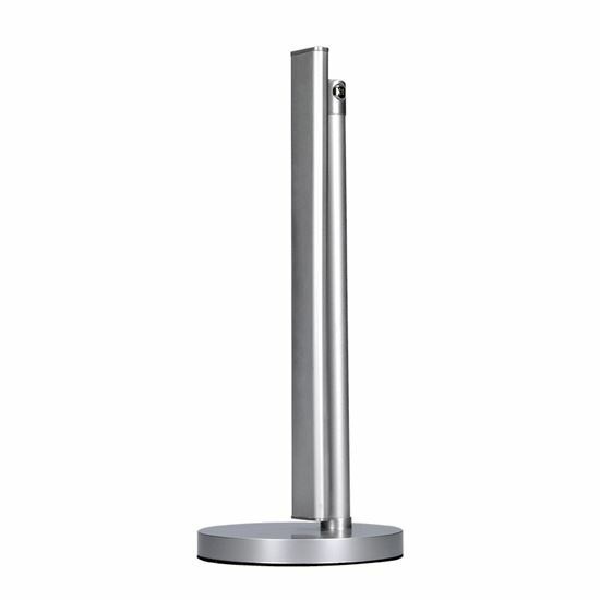 Lampa LED stmívatelná - stříbrná