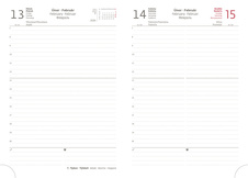 Diář VARIO - A5 / denní / black