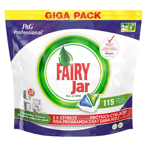 JAR All in 1 Fairy tablety do myčky 115 ks